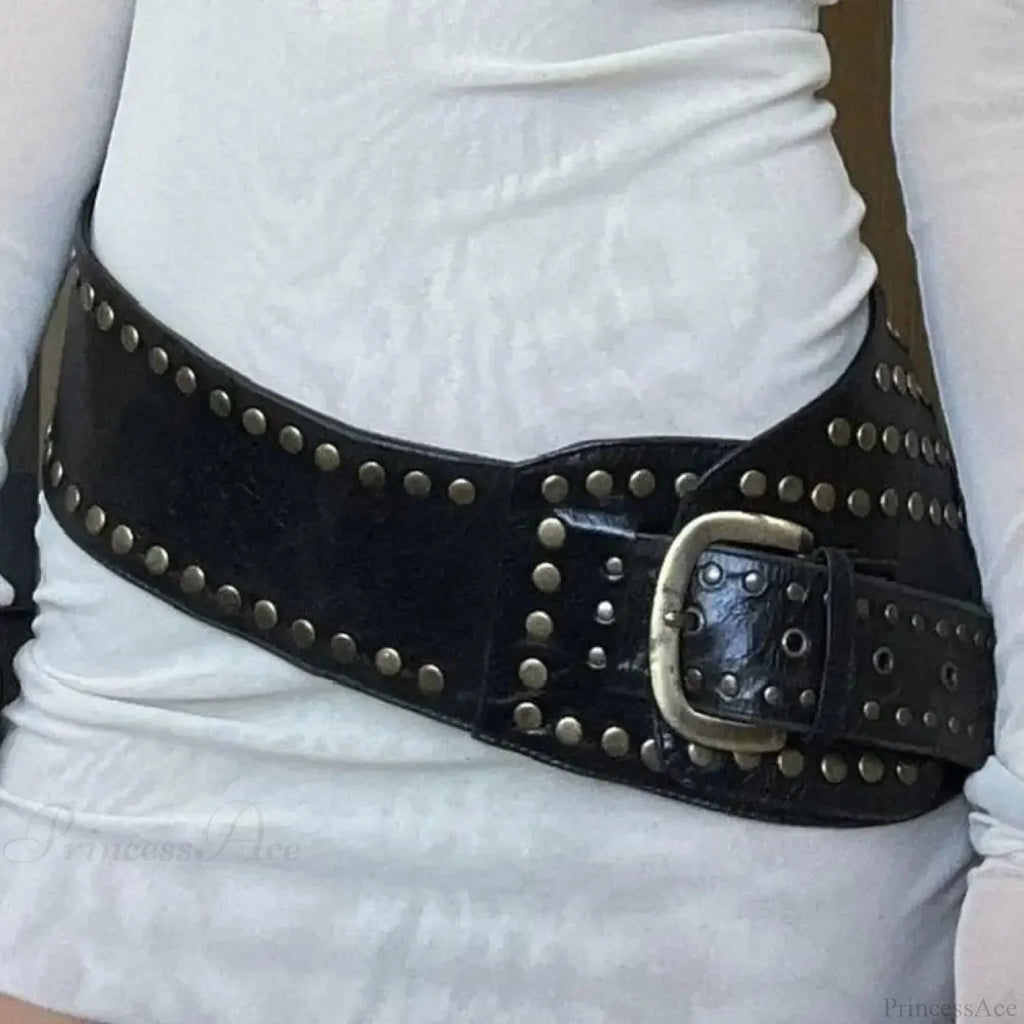 Uneven Rebel Gothic Leather Strap
