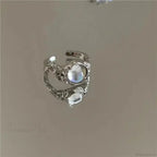 Unpredictable Cross Star Gothic Ring