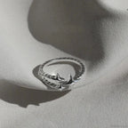 Unpredictable Cross Star Gothic Ring
