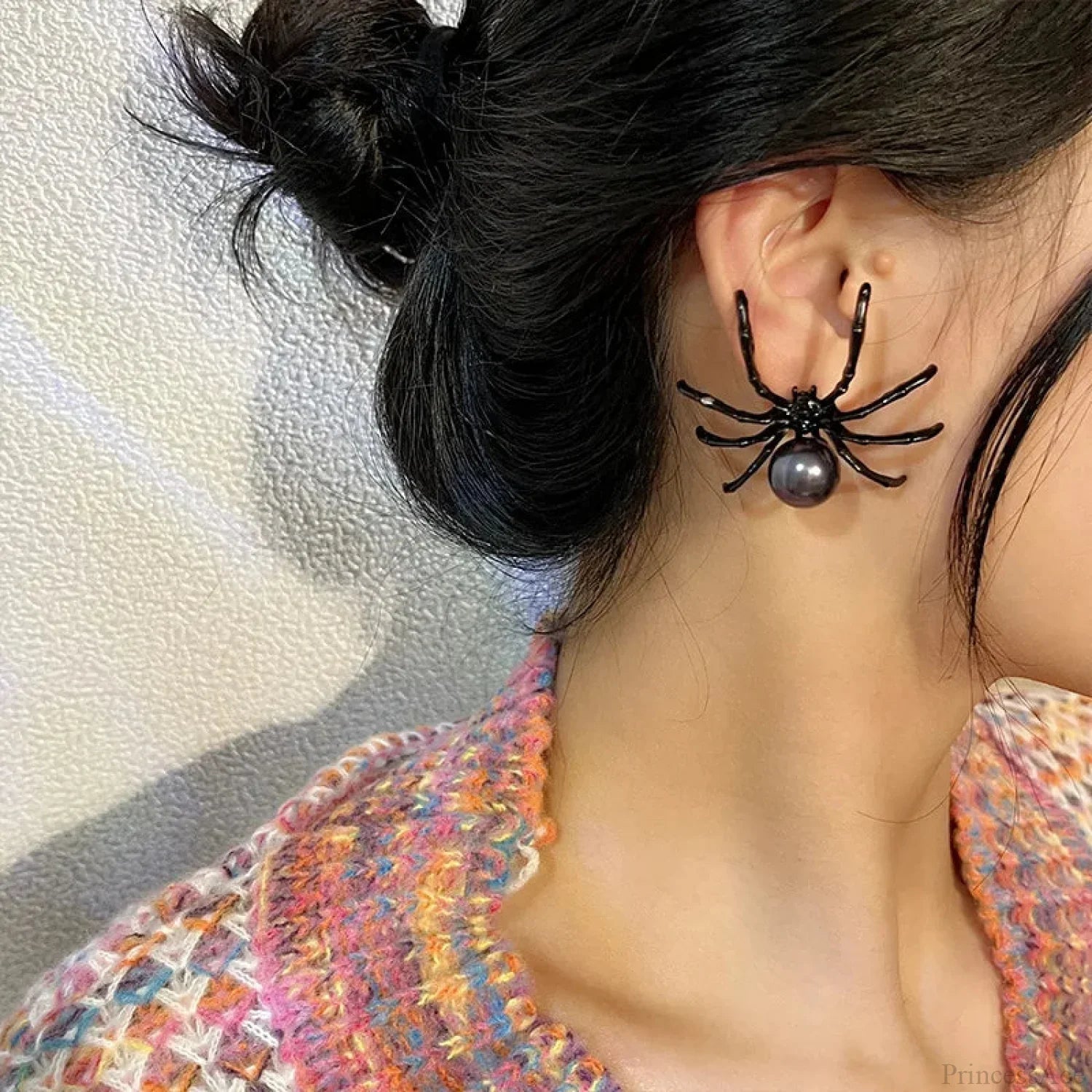 Unpredictable Spike Geometric Dangle Earring