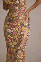 Victoria Sequin Maxi Dress