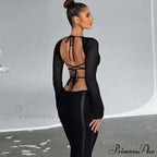 V Neck Knitted Maxi Dress
