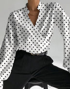 V-NECK SHIRT - TIARA