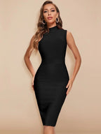 Carlota Premium Figure Hugging Bandage Dress Wardrobe Essential