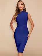 Carlota Premium Figure Hugging Bandage Dress Wardrobe Essential