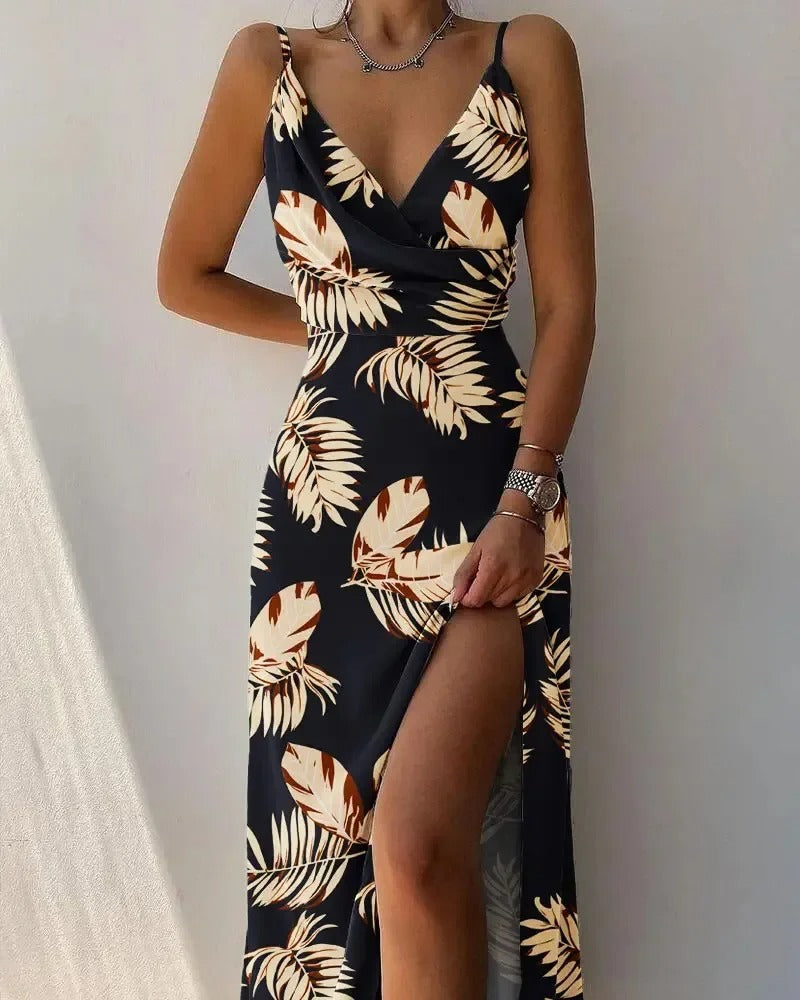 Silvia Aesthetic Long Dress for Women Statement Occasion Edit