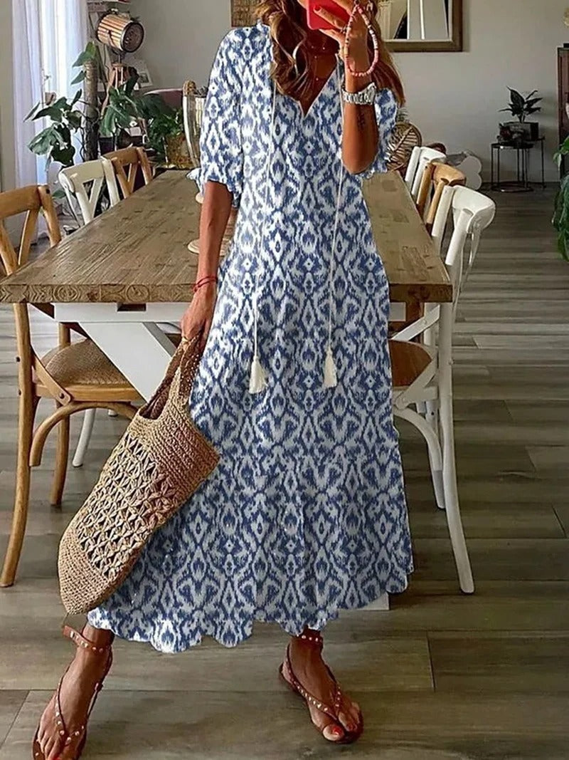 Diana Timeless Bohemian Women's Dress Chic Silhouette Collection