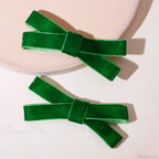 Velvet Black Head Bow Headdress - Hair Accessory