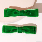 Velvet Black Head Bow Headdress - Hair Accessory