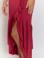Vera Backless Split Maxi Dress