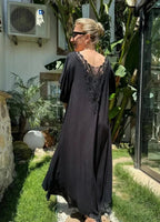 Iliana Boutique Embroidered Dress Chic Silhouette Collection