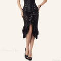 Victorian Smooth Lace Floral Skirt