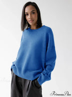 Vintage Casual Cozy Stylish Autumnal Streetwear Warm Long Sleeve Sweater