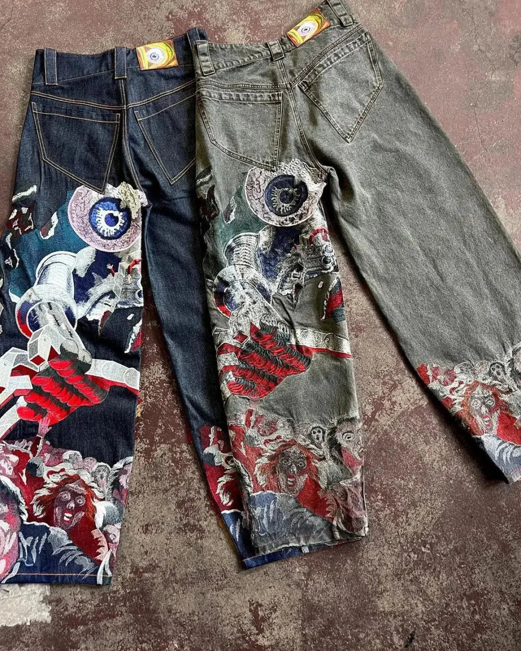 Vintage Gothic Visual Pant