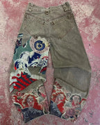 Vintage Gothic Visual Pant