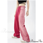 Vintage High Waist Streetwear Fashion Jeans