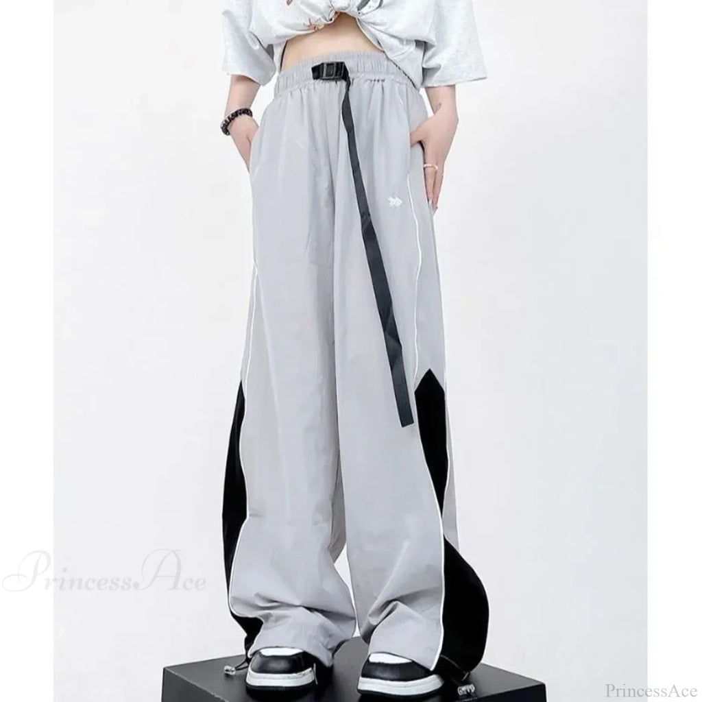 Vintage Jogging Sweatpants Wide Leg Pants