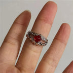 Vintage Midi Bohemian Dark Gothic Band
