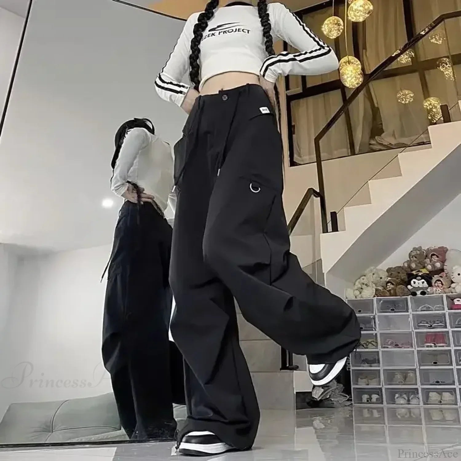 Vintage Y2K Cargo Streetwear Pants