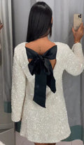 Aranza Effortless Glitter Dress Chic Silhouette Collection