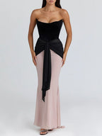 Vivienne Off Shoulder Strapless Maxi Dress