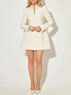Vivienne Tailored Collar Mini Dress