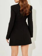 Vivienne Tailored Collar Mini Dress