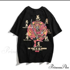 White Cartoon Female Kawaii Tops Tee