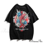 White Cartoon Female Kawaii Tops Tee