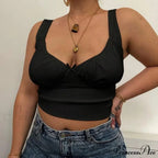 White Ruched Bow Slim Camis