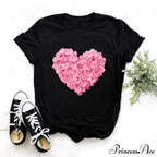 Floral Print Casual Tee