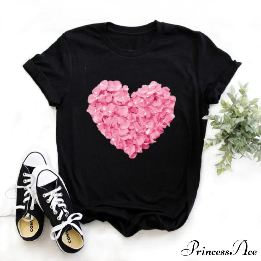 Floral Print Casual Tee