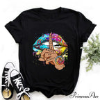 Floral Print Casual Tee