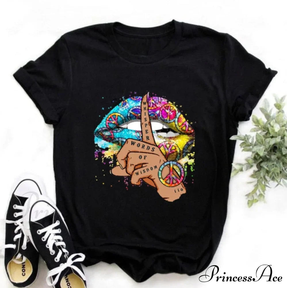 Floral Print Casual Tee
