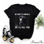Floral Print Casual Tee