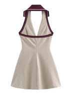 Willa Mini Dress in Gray