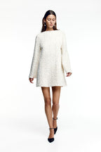 Luisa Chic Sequin Party Dress Elevated Occasion Wear