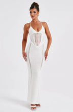 Ida Statement Long Dress Premium Wardrobe Essential