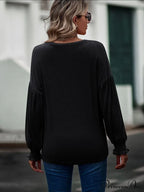 with Neck Dropped Flounce Round Arm and T-Shirt Shoulder