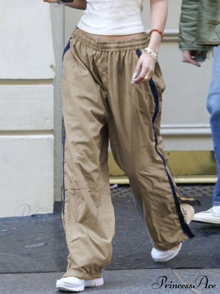 Women Fashion Casual Drawstring y2k Pants