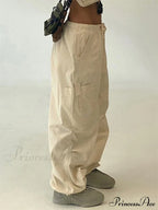 Women Fashion Casual Drawstring y2k Pants