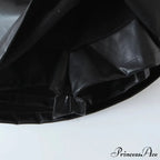 Women PU Leather Short Sexy Skirt