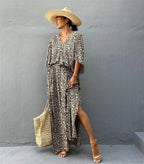 Women Swimsuit Kaftan Tunic Beach Cover Up