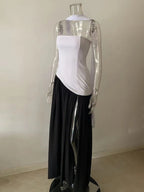 Wren Slim Ribbon Maxi Dress