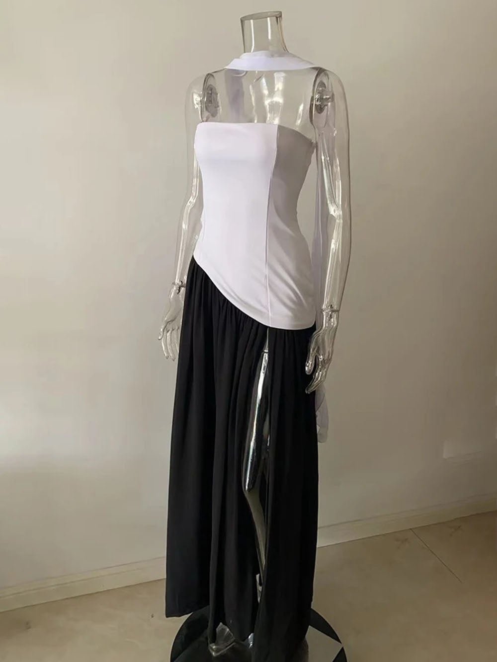 Wren Slim Ribbon Maxi Dress
