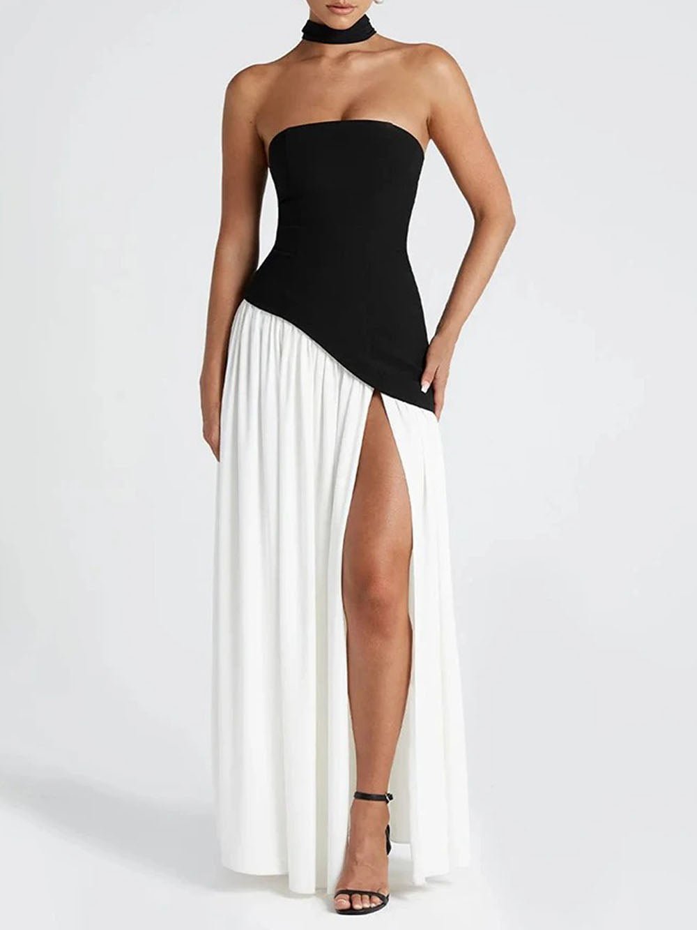 Wren Slim Ribbon Maxi Dress