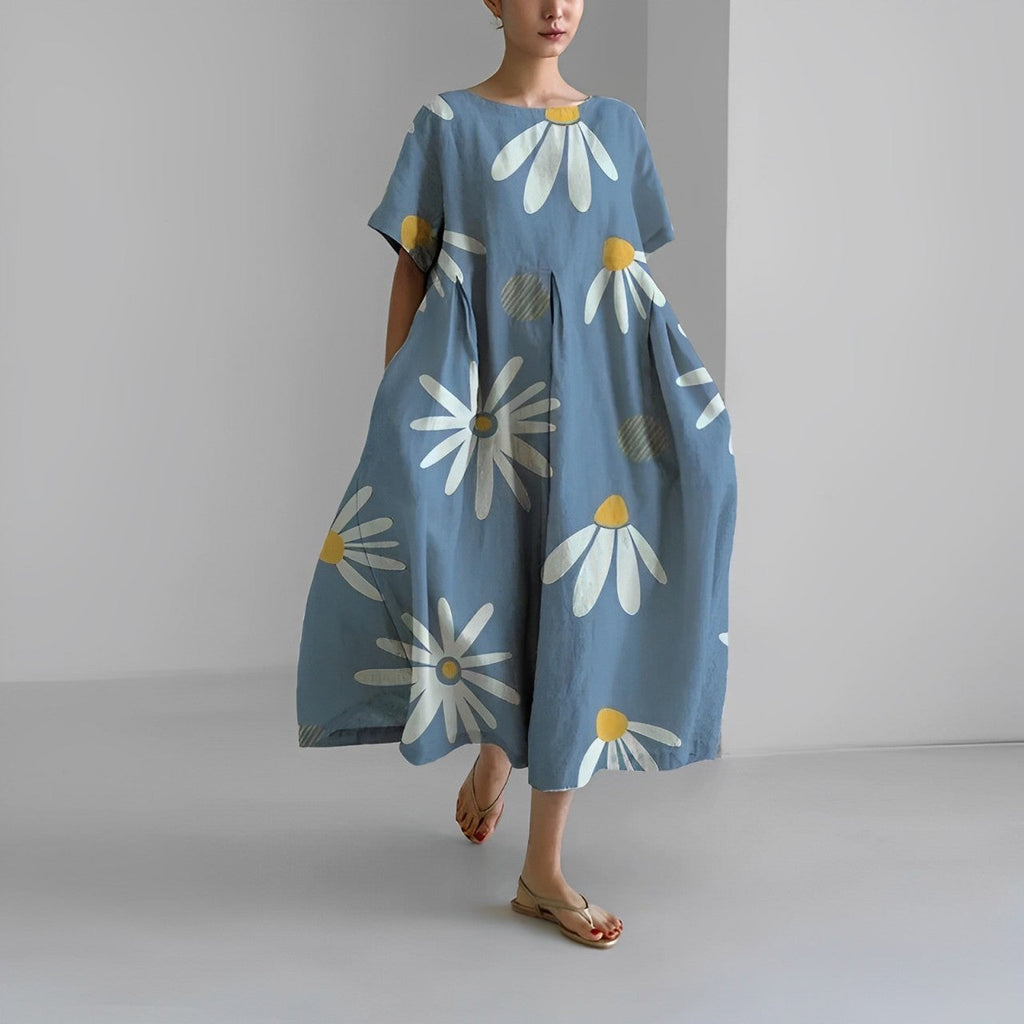 Julieta Aesthetic Floral Dress Boutique Collection