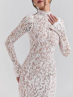 Ximena Long Sleeve Midi Dress