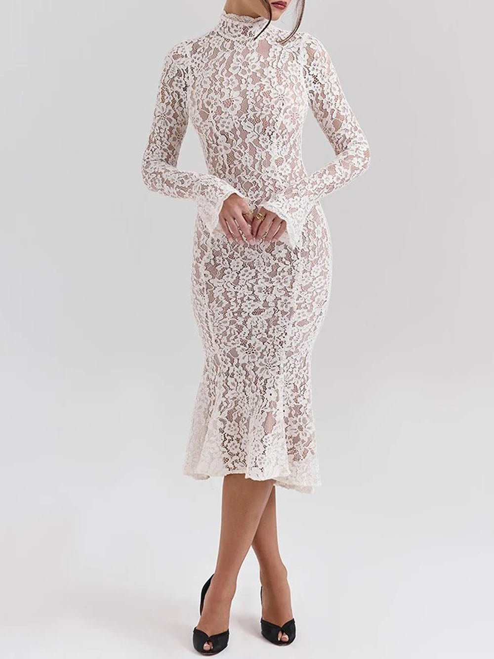 Ximena Long Sleeve Midi Dress