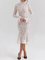 Ximena Long Sleeve Midi Dress